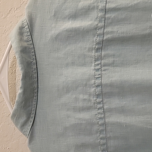 Tommy Bahama Linen Button-down - Aqua - Medium - Picture 14 of 14